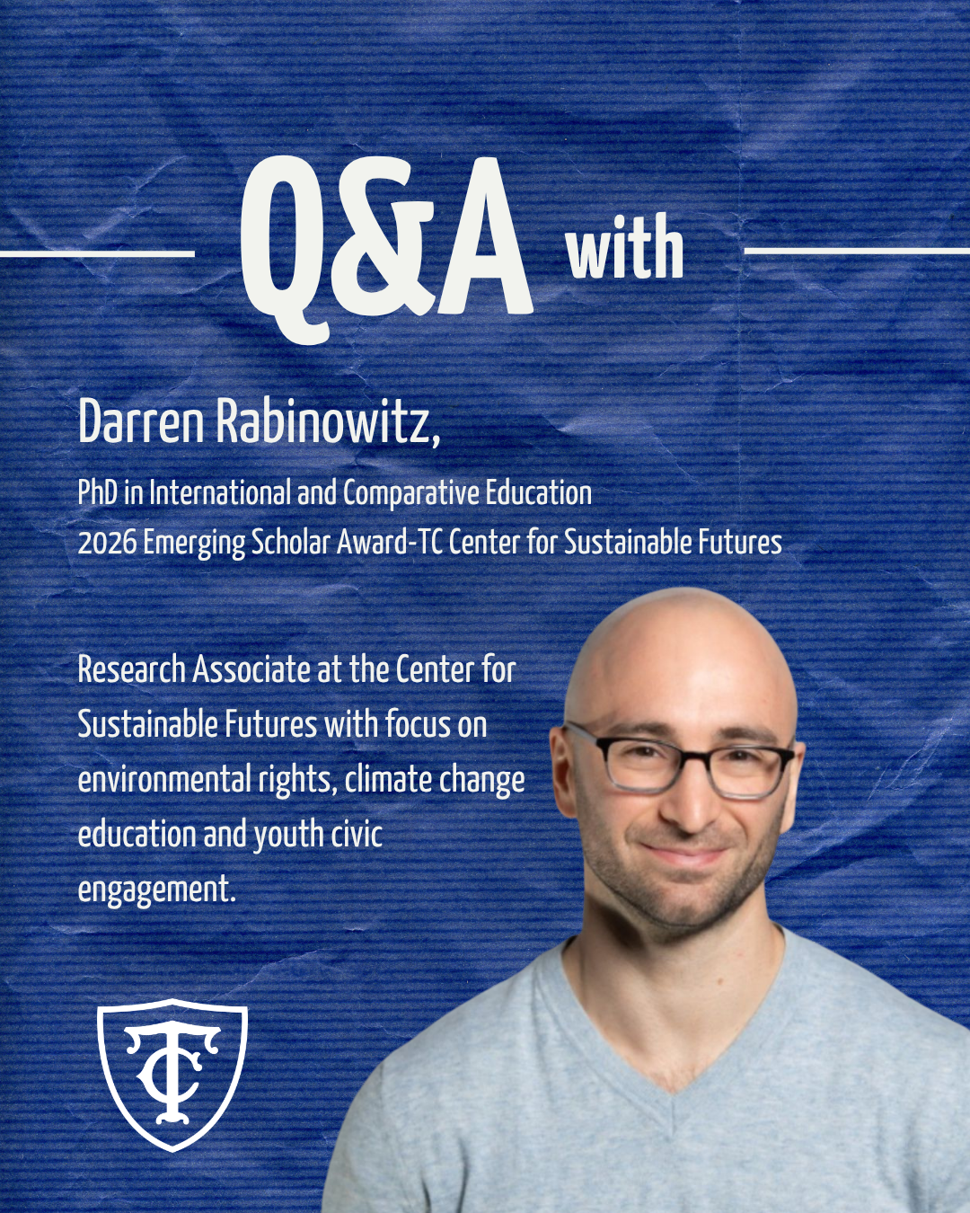 Q&A with Darren Rubinowitz Poster