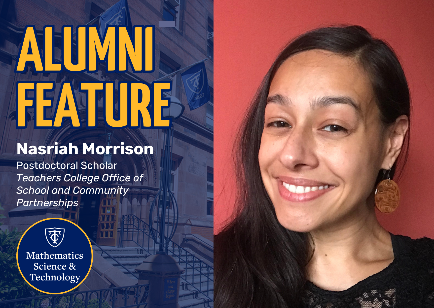 Alumni Feature: Nasriah Morrison