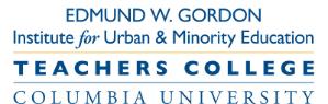 Edmund W. Gordon Institute for Urban and Minority Education