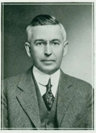 Charles Irwin Lambert, M.D., circa 1922. Photo credit:  Courtesy of Iowa State Teachers College, 