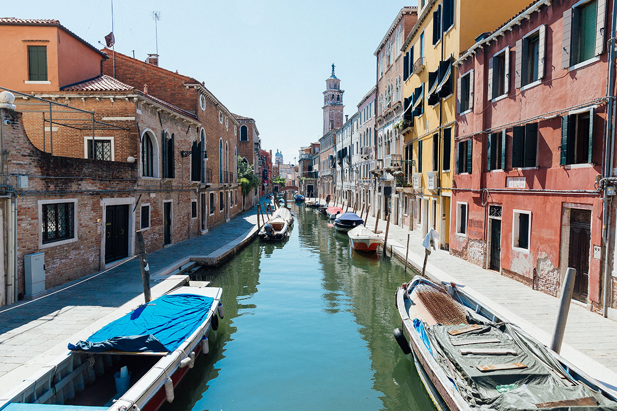iStock image of Venice Italy canals