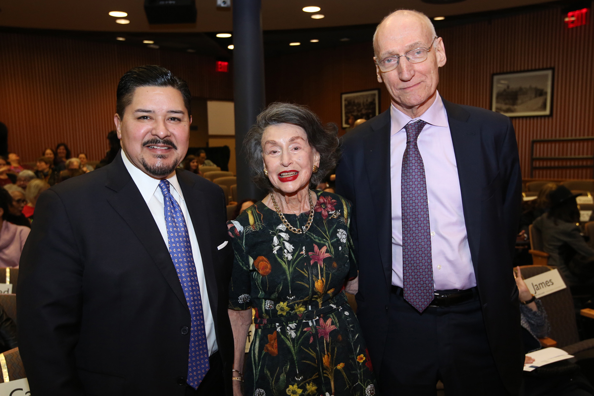 Richard A. Carranza, Phyllis L. Kossoff, and Tom Bailey