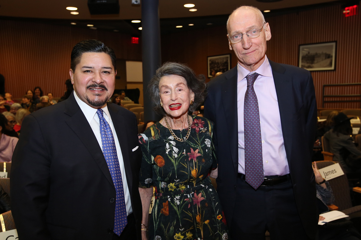 Richard A. Carranza, Phyllis L. Kossoff, and Tom Bailey