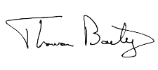 Tom Bailey Signature