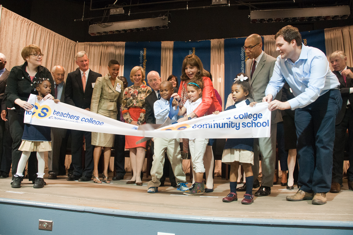 Fuhrman and TCCS ribbon cutting