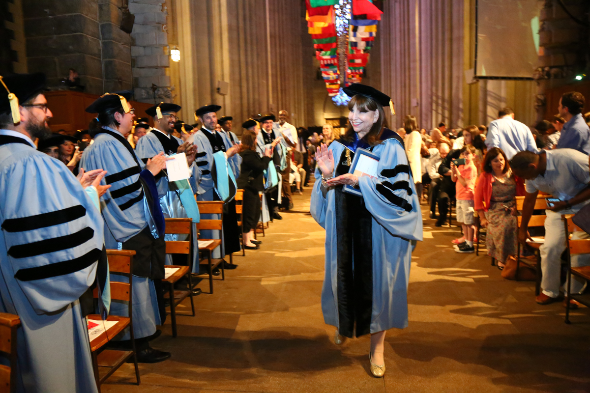 Susan Fuhrman at Convocation