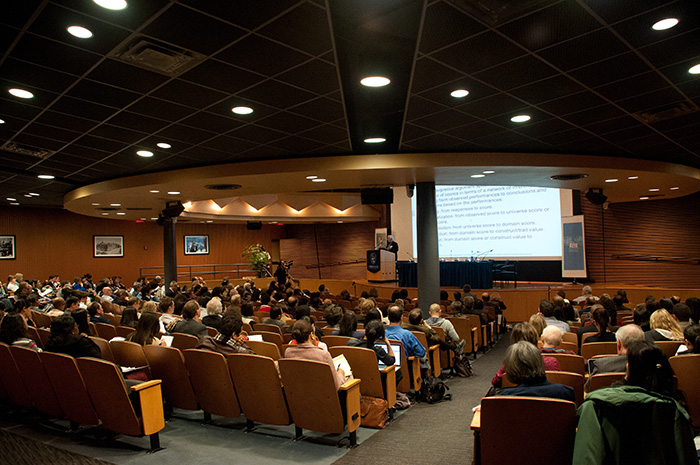 Conference Audience and Presentation