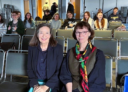 Megan Laverty and Wendy Turgeon