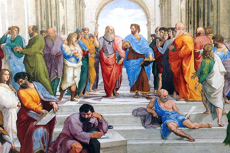 Painting of Socrates