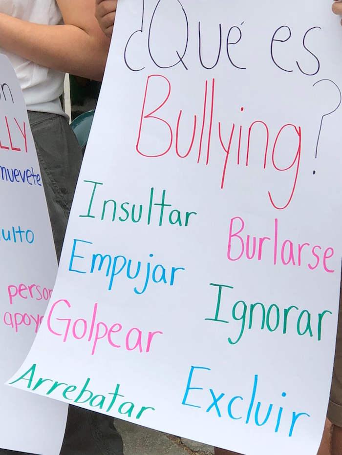 Bullying Sign