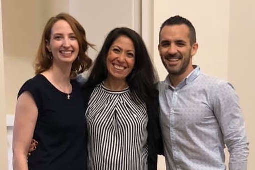  At the annual International Society for the Advancement of Respiratory Psychophysiology (ISARP) meeting in Vevey, Switzerland. Dr. Michelle Troche (center), 2019 president of the ISARP, gave the presidential address and Dr. Sarah Perry, and James Curtis gave invited platform presentations. 