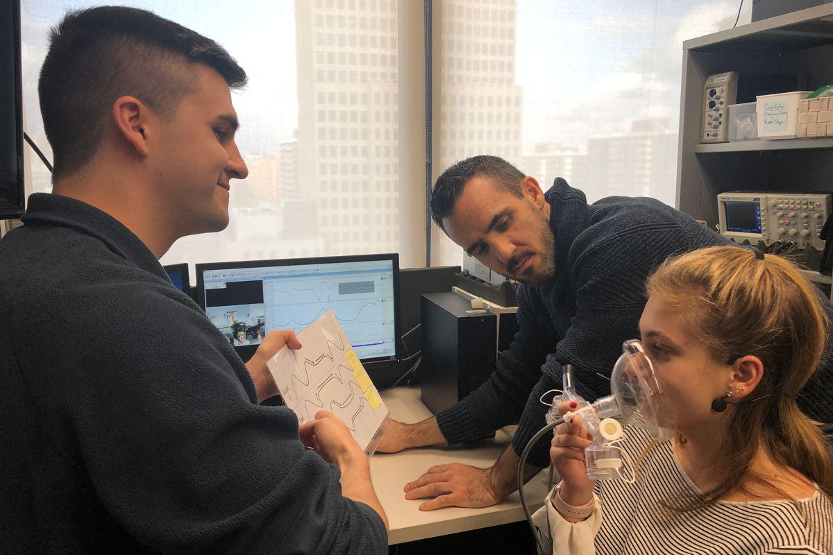 Developing novel training programs for cough and swallowing in the Dr. Troche's Laboratory for the Study of Upper Airway Dysfunction.