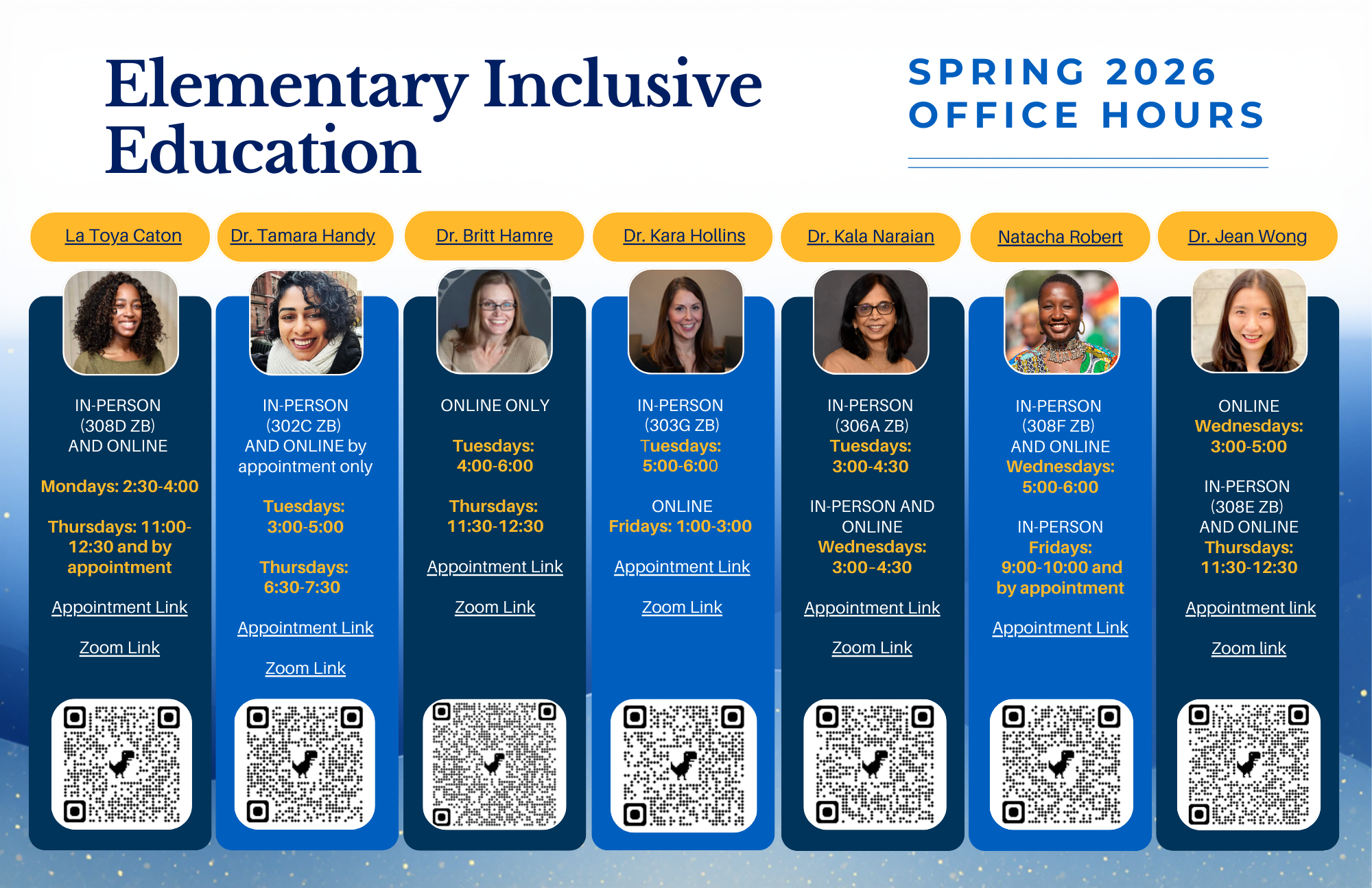 Spring 2026 Office Hours
