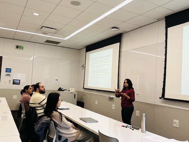 Aparna teaching