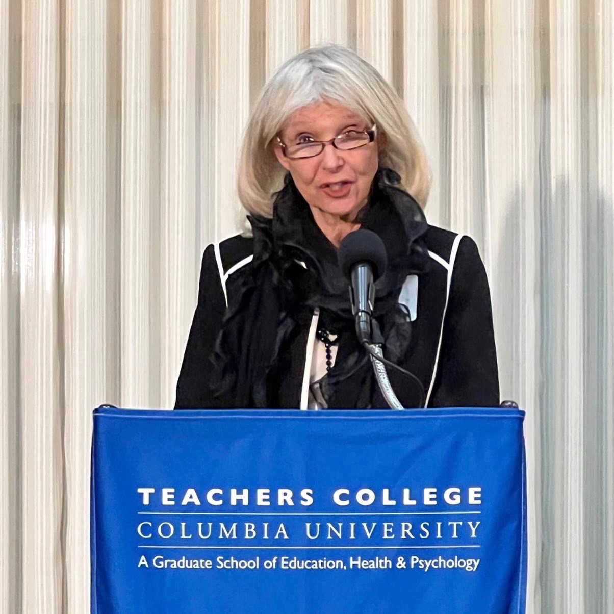 Sharon Lynn Kagan, Virginia and Leonard Marx Professor of Early Childhood and Family Policy, and Co-Director of the National Center for Children and Families; course instructor.