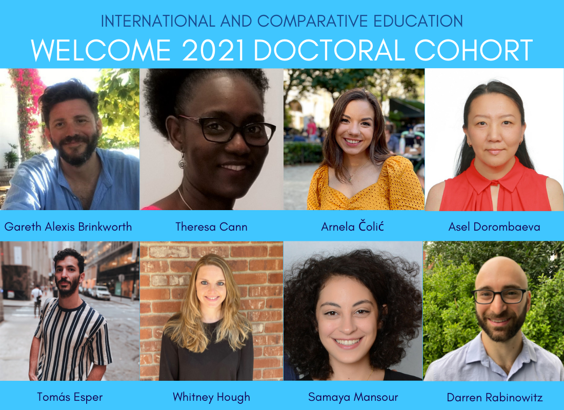 Doctoral Cohort 2021 Welcome