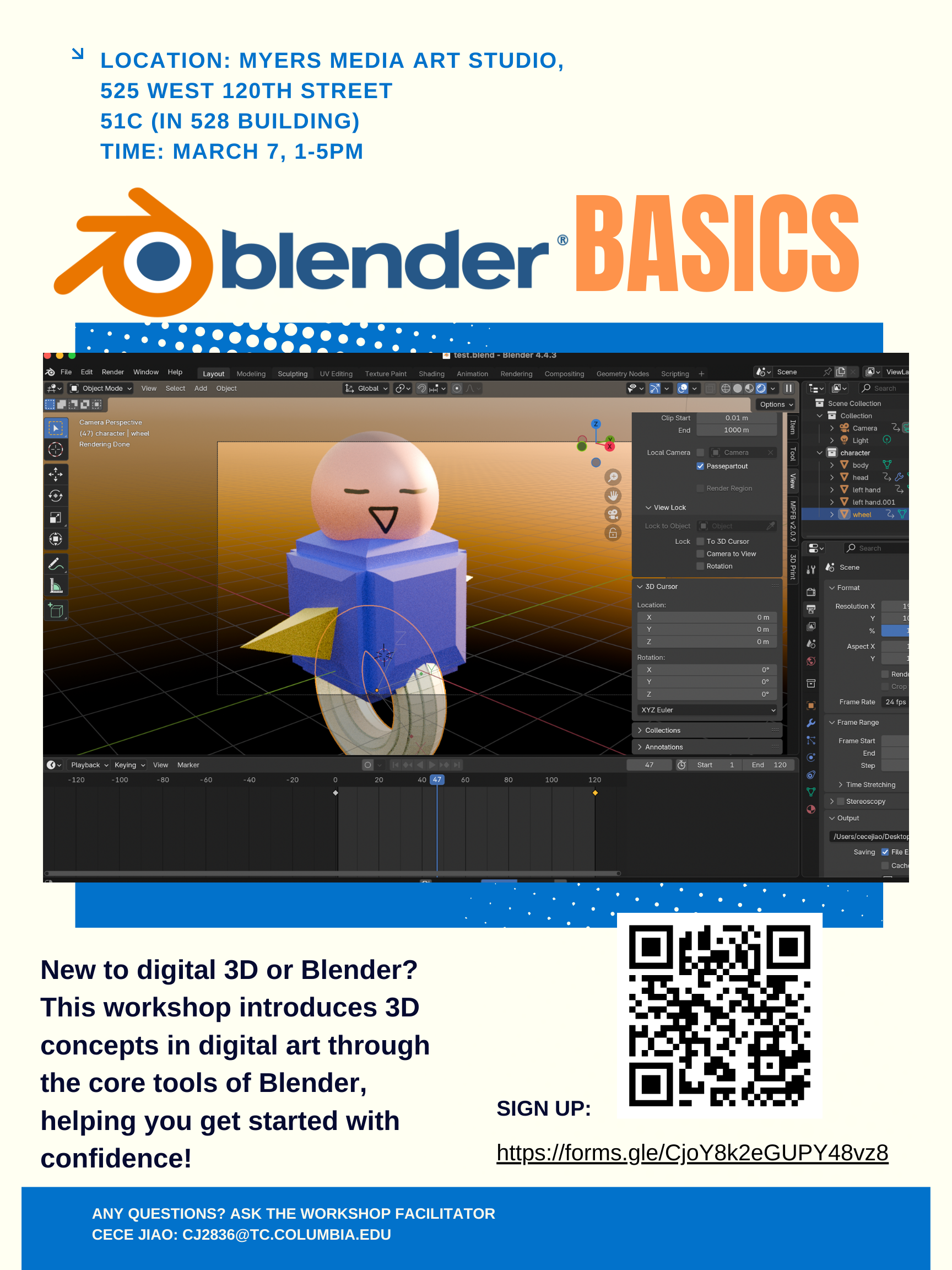 Blender Basics Workshop Image