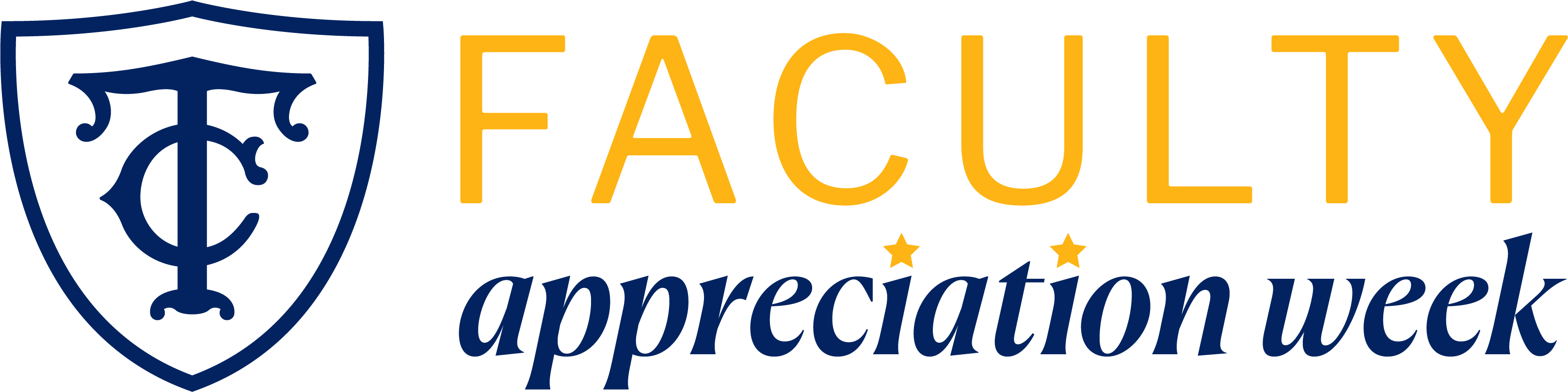 Faculty Appreciation Week Logo