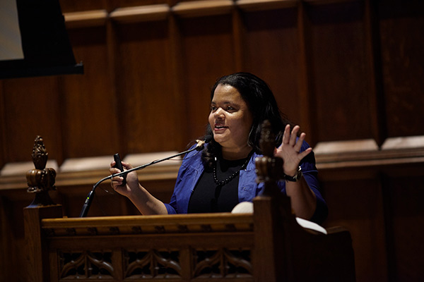 2017 Gordon Lecturer Erica Walker, Professor of Mathematics & Education