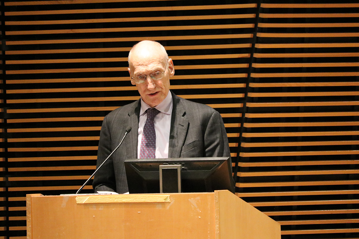 Thomas Bailey delivers remarks at 'Anti-Semitism Today: Why are Hate Crimes on the Rise in the U.S.?'