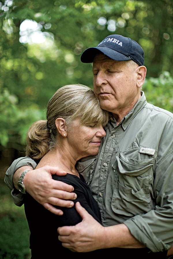 Sam Totten and his wife, Kathleen Barta