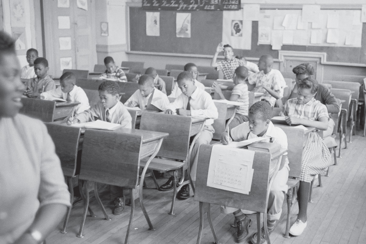 Students in classroom