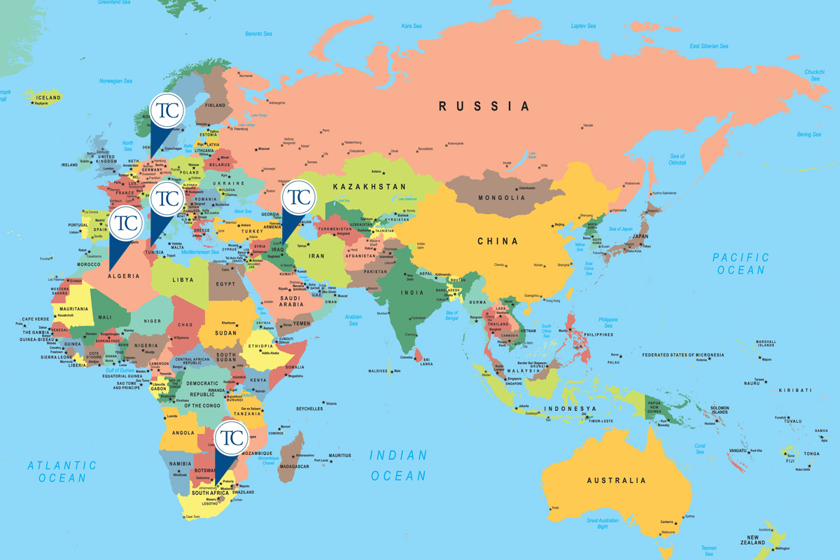 OIA World Map