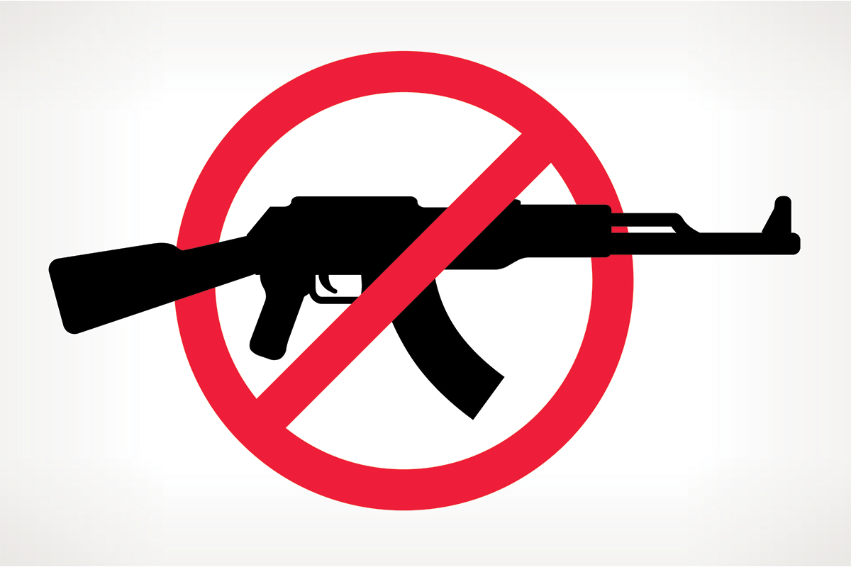 Banning assault rifles