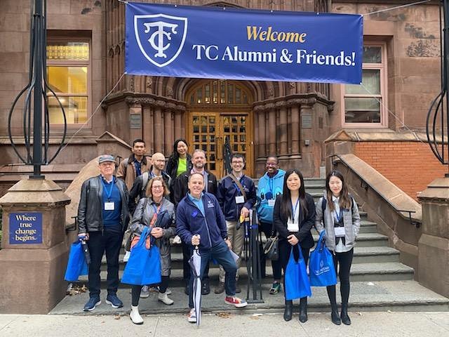 Alumni pose for the camera during this year's ReUnites celebration.