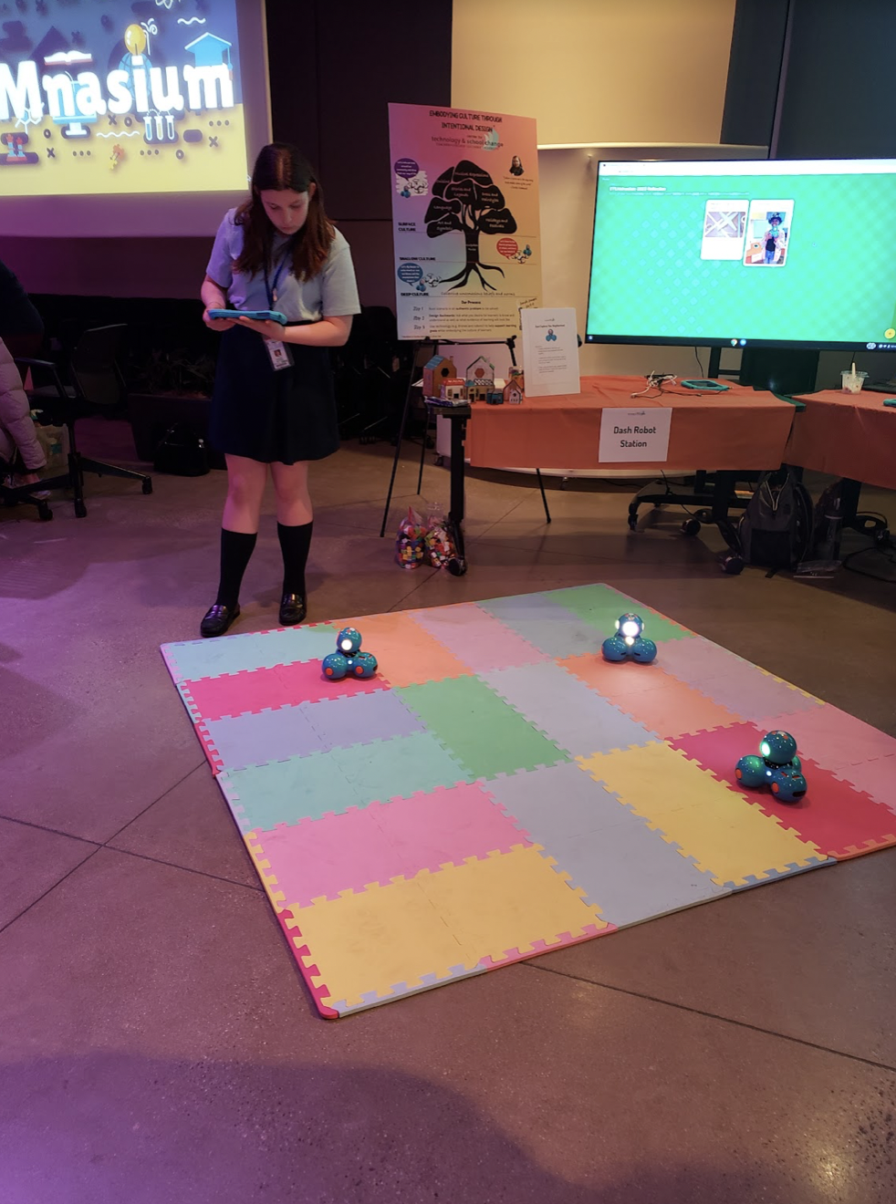 Student drones at STEAMnasium