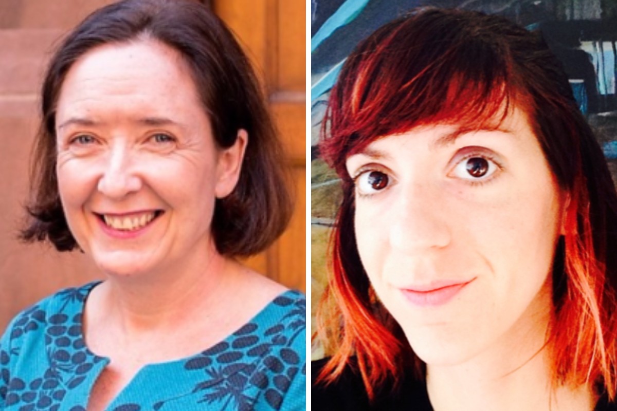 Pictured: Megan Laverty and Melanie Brewster.