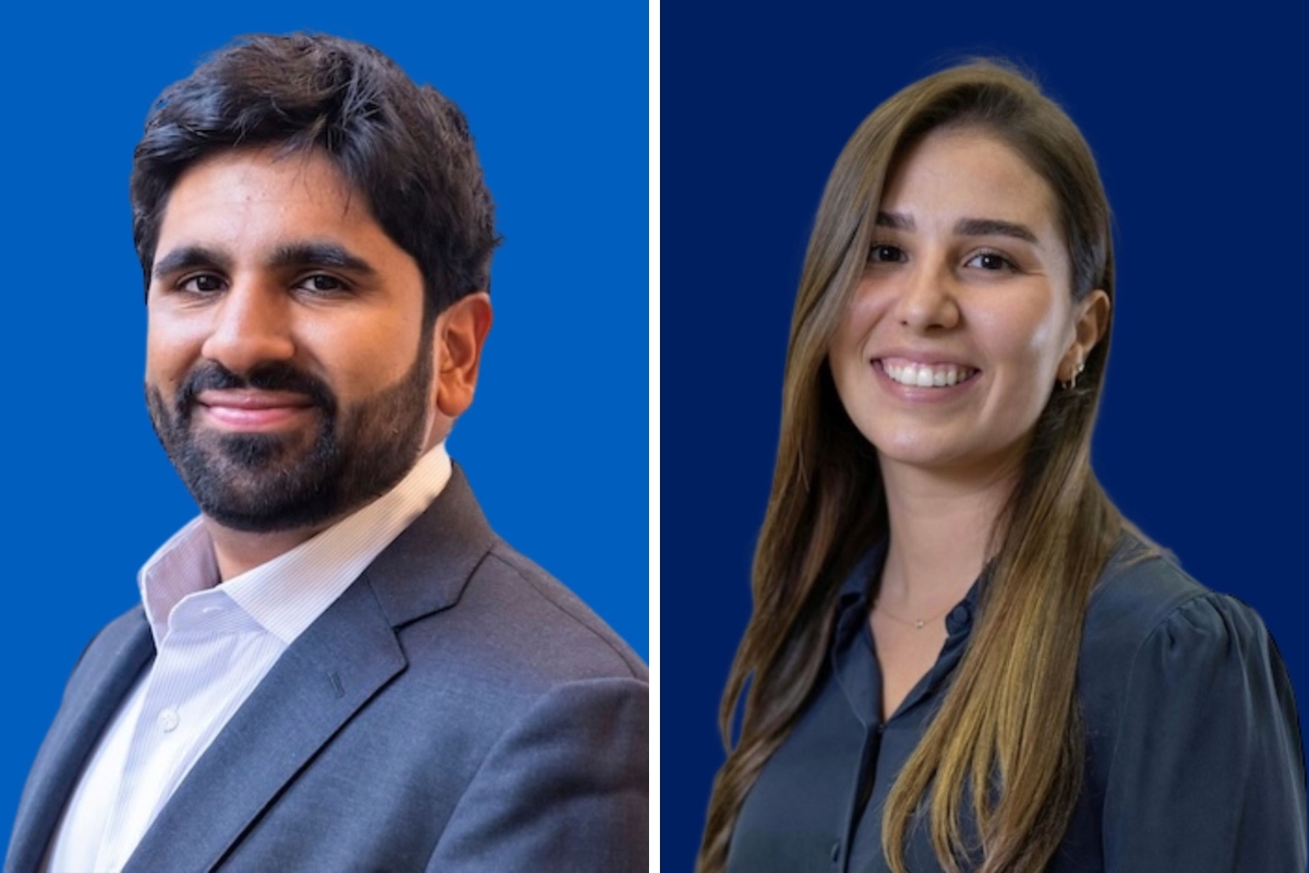 Vik Joshi and Yaritza Villegas Campos