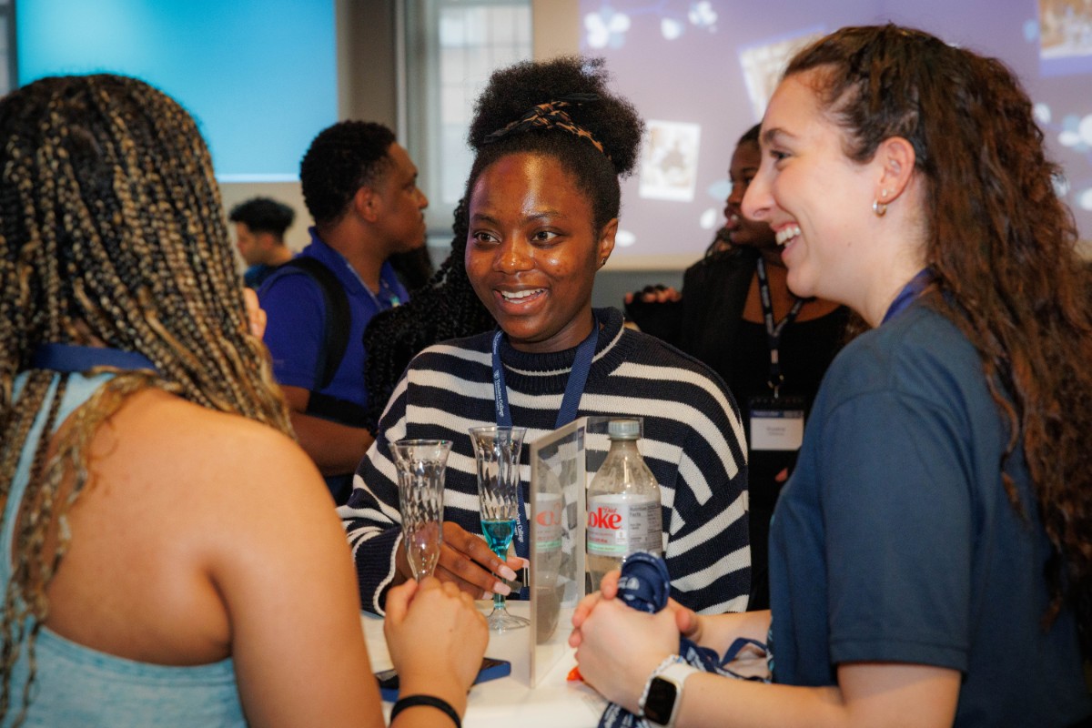 Students at Mix & Mingle.