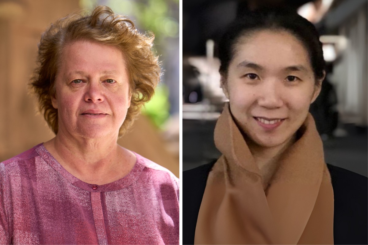 Pictured: Irina and Xiaoxue Du (Ed.D. ’22)