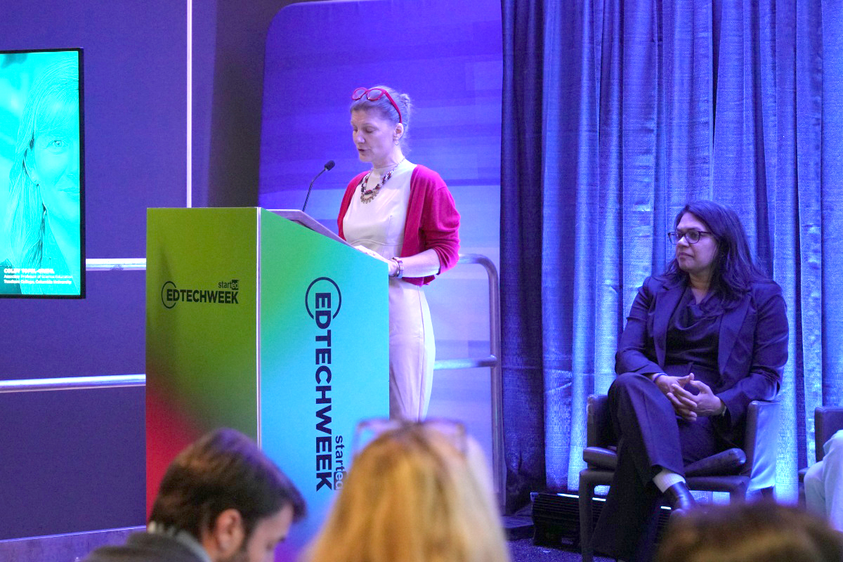 Colby speaks at EdTech Week