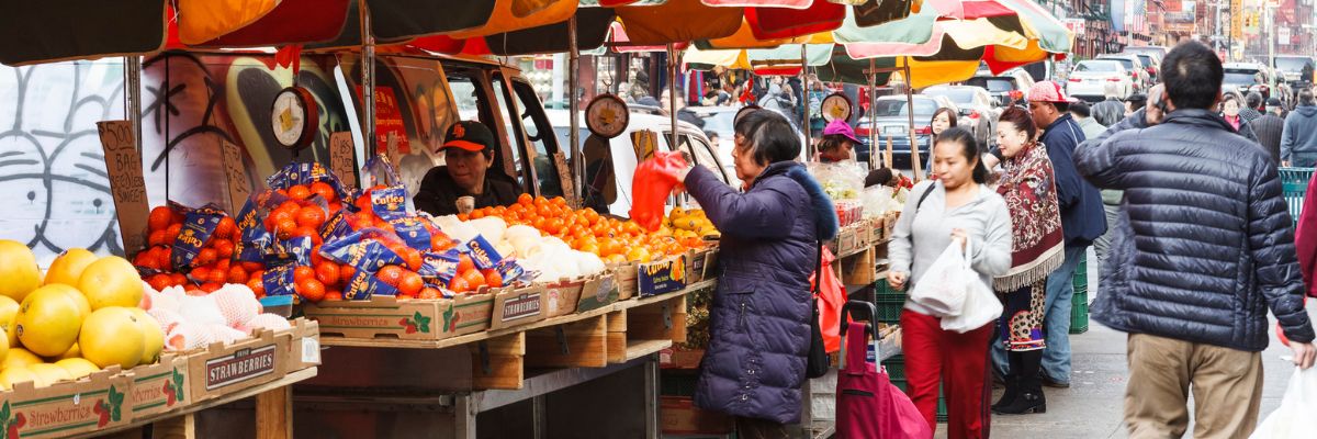 street market