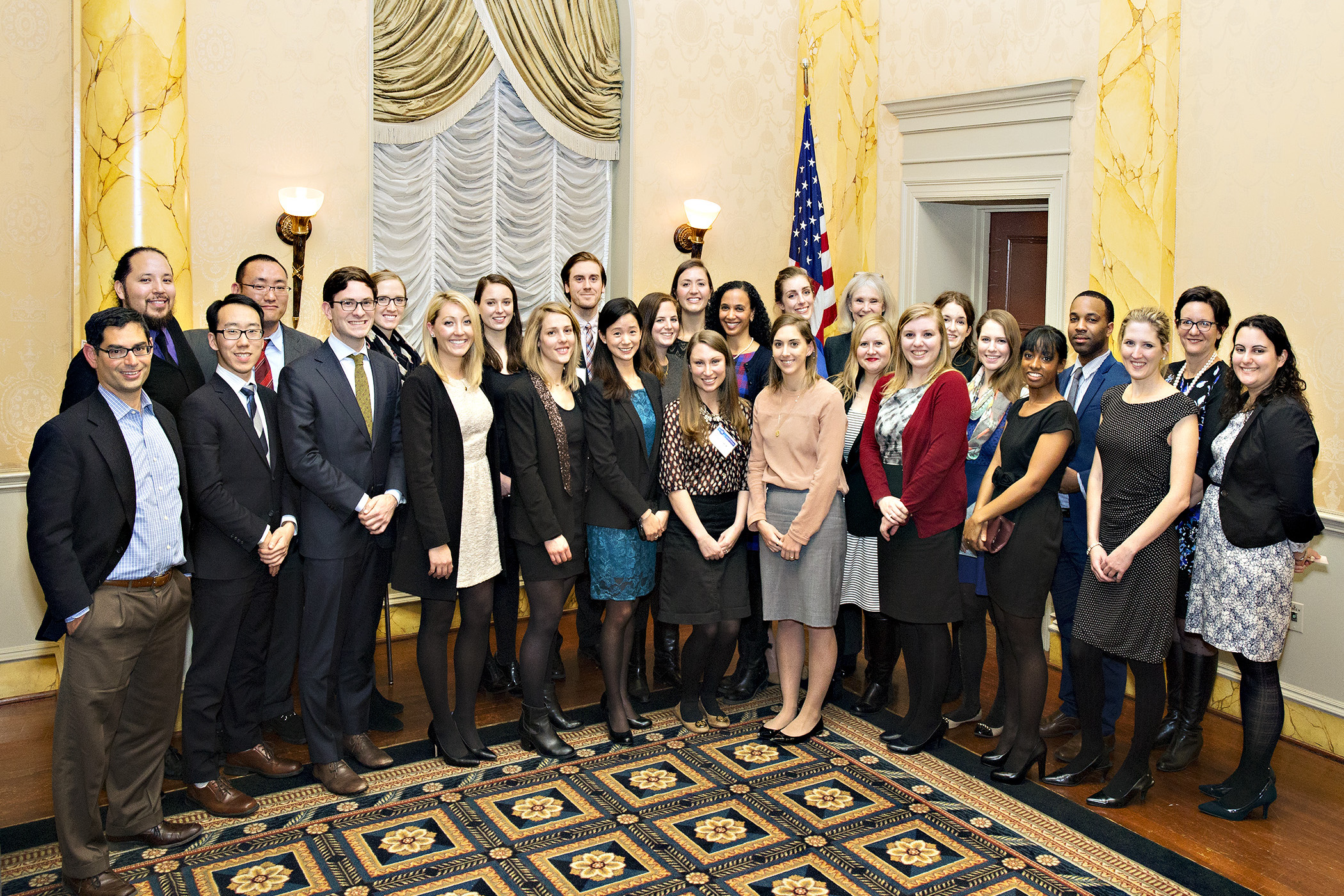 The annual alumni reception held by the Office of Alumni Relations in January 2017 in conjunction with TC’s week-long Federal Policy Institute (FPI) in Washington, D.C.