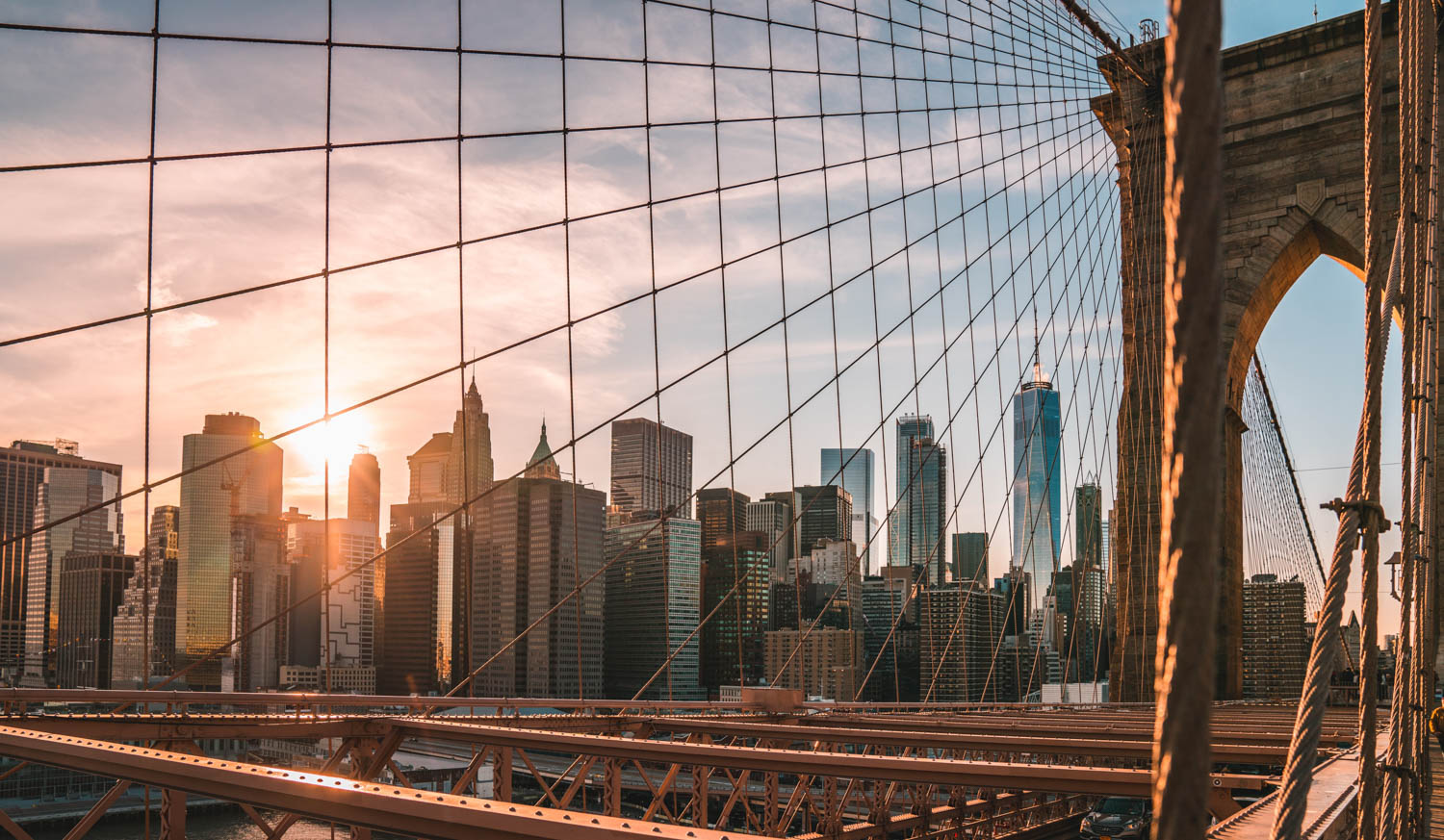 Bridge at sunrise